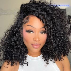 300% Density Kinky Curly <strong>Half</strong> <strong>Wig</strong> Seamless Ready to Wear <strong>Wigs</strong> With Invisible Drawstring Flip Over Glueless <strong>Wig</strong> Beginner Friendly - Product Image 5
