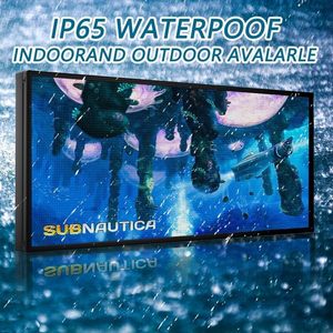 P5 IP65 Không Thấm Nước Lập Trình LED Hiển Thị 65 "34" Cho Quảng Cáo Ngoài Trời-Wifi USB Điều Khiển Di Chuyển Văn Bản Hình Ảnh/Video - Product Image 4