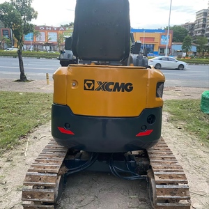 Mini-excavatrice XCMG XE17U d'occasion en bon état avec cabine ouverte pour travaux d'aménagement paysager, de terrassement et de petits chantiers de construction - Product Image 5