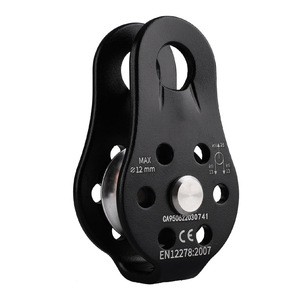 Polea Fija de Aleación de Aluminio, Diámetro Máximo de Cuerda de 12 mm, Resistencia de 26 kN, Equipo de Escalada y Rescate - Product Image 1