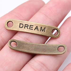 10 pièces Breloques connecteurs LOVE FAITH HOPE SISTER DREAM BEST BELIEVE JOY pour la fabrication de bijoux et de créations DIY - Product Image 4