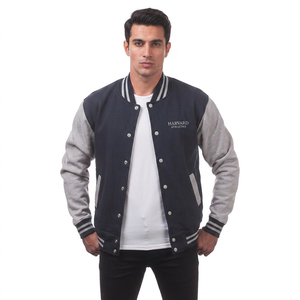 Outdoor Wear <b>Men</b> Varsity Jacket High Quality Anti Wrinkle Reasonable Rate Top Trending varsity Jacket for man With Lightweight - Product Image 1