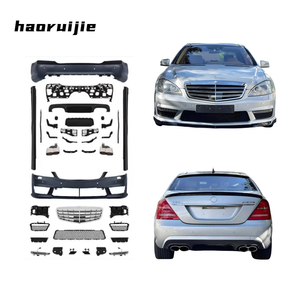 ขายส่งชุดแต่งสไตล์ S65 AMG สำหรับ Mercedes <span class=keywords><strong>Benz</strong></span> W221 ชุดแต่ง W221 S65 AMG ชุดแต่ง W221 ชุดแต่ง W221 S65 Facelift แบบ Bolt-on - Product Image 1