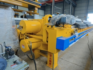 Hướng dẫn hoạt động bùn khử nước lọc máy ép để tách chất lỏng rắn - Product Image 6