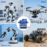 Moteur servo micro FTTY 9g, 180 degrés, pour jouets RC/robots/avions, compatible systèmes radio 3 broches – Fabricant de servomoteurs