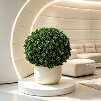Plantes artificielles en buis de haute qualité, design personnalisé, aspect réaliste, pour décoration intérieure