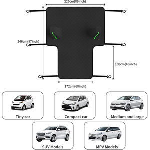 Couverture de neige de <span class=keywords><strong>voiture</strong></span> couverture de pare-brise avant <span class=keywords><strong>anti</strong></span>-gel et <span class=keywords><strong>anti</strong></span>-gel pare-brise d'hiver <span class=keywords><strong>voiture</strong></span> soleil pare-brise Protection parapluie - Product Image 6