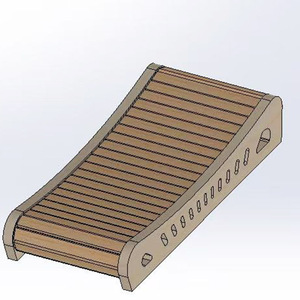 LUMINE Caminadora de Oficina Portátil y Ajustable de Madera, Silenciosa, Minimalista, Totalmente Manual, Plataforma de Caminata Manual para el Cuerpo - Product Image 2