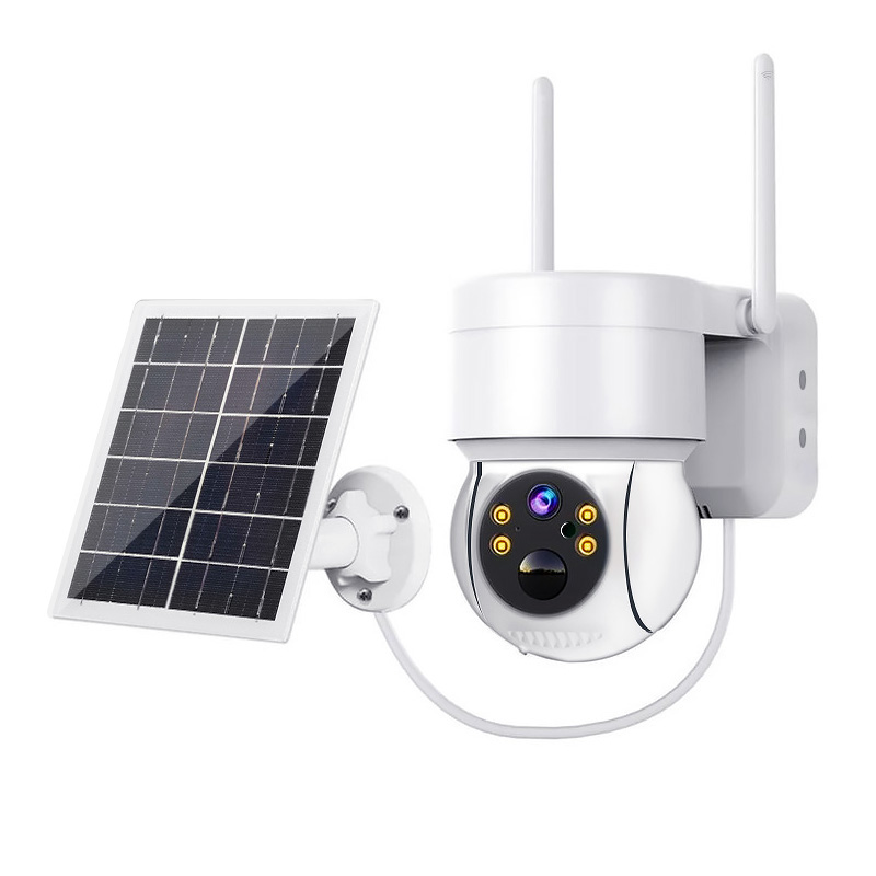 Wi-Fi камера на солнечной батарее, бесплатный плагин 4MP, Wi-Fi