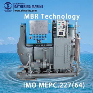 Planta de Tratamiento de Aguas Residuales Marinas/Sistema de Tratamiento de Aguas Residuales MBR para Aguas Negras/Grises - Product Image 1