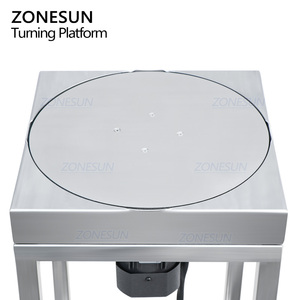 Plataforma de Transferencia de Botellas con Curva en Ángulo Recto Automática ZONESUN ZS-LP10, Máquina de Transición para Línea de Producción - Product Image 2
