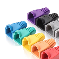Cat5e Cat6 Cat7 RJ45 Steckerüberzüge UTP & FTP Kabelzugentlastungsabdeckung Farbige Kabelgehäuse & Steckverbinder