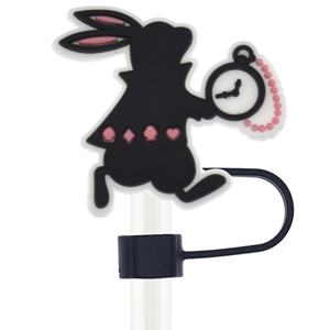 ที่ครอบหลอดดูดน้ำลายการ์ตูนน่ารักคุณภาพสูง ขนาด 10 มม. ทำจาก PVC นิ่ม หรูหรา ขายดี จำนวนมาก อุปกรณ์ตกแต่งบาร์ - Product Image 5