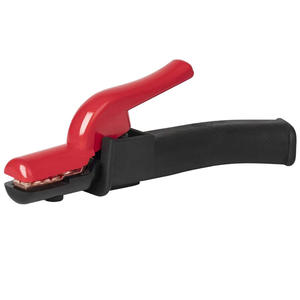 Pince à souder industrielle en cuivre avec poignée courbée en caoutchouc 800A, mâchoire lisse pour soudage électrique - Product Image 1