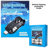 Adaptador de Red Externo USB a RJ45 de Alta Velocidad 20 Gigabit Ethernet sin Controladores para Computadoras y Móviles, Molde Privado Transfronterizo