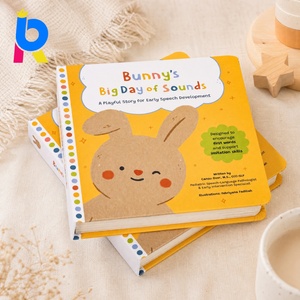 Livre d'images pour enfants personnalisé <span class=keywords><strong>de</strong></span> qualité supérieure, couverture rigide, impression brillante, vente en gros, livraison rapide, logo personnalisé - Product Image 1