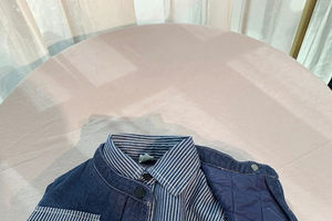 Veste d'automne et d'hiver pour garçons, doublure en laine épaissie, ensemble de vêtements pour enfants à rayures cool et à la mode - Product Image 6