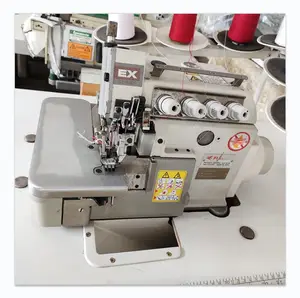 משמש פגסוס EXT-3216 2-needls 5-אשכולות overlock מכונת תפירה תעשייתית בטיחות תפר (seaming רגיל) באופן מלא-automtic Lubric
