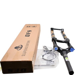 Fourche de vélo VTT 1,39 kg 26 27,5 29 pouces en carbone à <span class=keywords><strong>suspension</strong></span> pneumatique DFS-RLC-TP-TC-15x100 mm Fourche avant VTT - Product Image 6