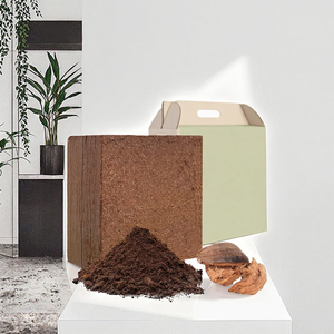Bloque de Turba de Coco Orgánica para el Crecimiento de Vegetales, Ecológico, Rico en Nutrientes, en Estado Seco, Resistente a Plagas y Enfermedades, para Jardín y Macetas - Product Image 3
