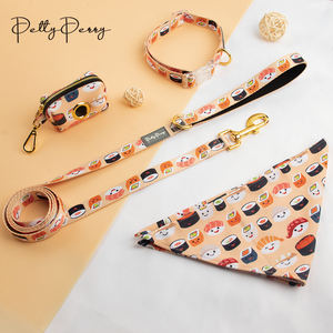 Set rompi harness anjing peliharaan mewah, setelan rompi harness anjing hewan peliharaan mewah, Neoprene halus, gaya Sushi, disesuaikan, XS S M L XL - Product Image 6