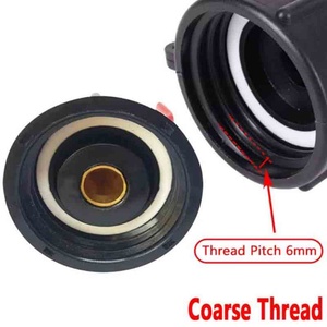 ข้อต่อเกลียวน้ำสำหรับถัง IBC ขนาด 1/2" 3/4" 1" รุ่น S60X6 สำหรับเชื่อมต่อสายยาง ข้อต่อสายยางถังน้ำ ก๊อกน้ำทองเหลือง - Product Image 4