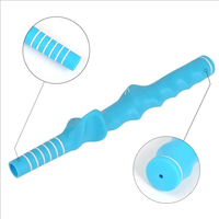 Poignée de putter de golf ergonomique avec contour ondulé, en caoutchouc, guide de positionnement de la main, antidérapante, étanche, disponible
