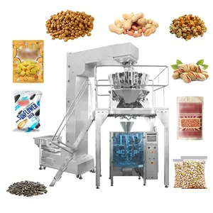 Hot vendas automático 100g 200g 500g 1kg nozes amendoim feijões congelados saco tipo máquina de embalagem preço fabricante para venda