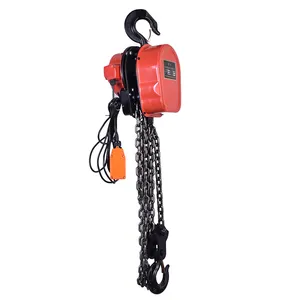 electric chain hoist with electric trolley electric hoist DHS 5 Tons 12 Meters rope