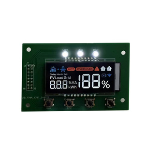 Tùy chỉnh công nghiệp phân khúc LCD hiển thị cho đồng hồ điện & thiết bị y tế - Product Image 1