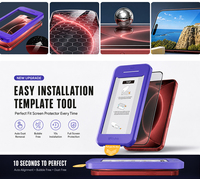 Protection d'écran en verre trempé 9H transparent anti-rayures et anti-poussière à installation facile pour Samsung Galaxy Fold Flip 7 8