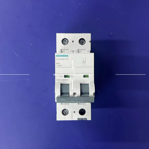 Disjoncteur miniature neuf et original MCB 5SY6206-7CV Icu=10KA 400V 2P C6 5SY6206-7CV Disjoncteur miniature MCB 5SY6206 - Product Image 1