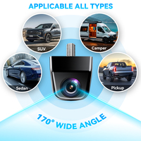 Caméra de recul 170° grand angle, étanche IP69, AHD 1080P, vision nocturne, montage universel, 12V, caméra de recul pour stationnement