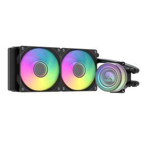 ซีพียูระบายความร้อนด้วยน้ำ360มม. ARGB Aura ซิงค์ของเหลว <span class=keywords><strong>CPU</strong></span> คูลเลอร์ระบายความร้อนด้วยน้ำประสิทธิภาพสูง G360สีขาว - Product Image 4