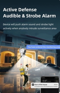 24-Giờ Ghi Âm Hieasy 4G Năng Lượng Mặt Trời Không Dây 4MP Dome Camera An Ninh Với Aov Ai Phát Hiện CMOS Cảm Biến Tầm Nhìn Ban Đêm Cho Trang Trại Sử Dụng - Product Image 5