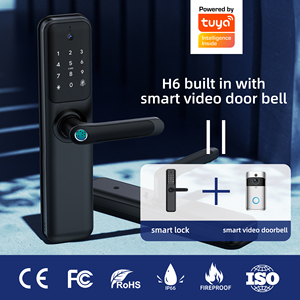 ขายส่ง ล็อคประตูอัจฉริยะคุณภาพสูง ดิจิตอล WiFi TTlock Tuya APP สแกนลายนิ้วมือ รหัสผ่าน กุญแจกลไก สมาร์ทล็อค - Product Image 6