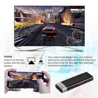 Fabricante de TV Stick, Diseño X96S, Amlogic S905y2, Wifi 2.4g 5.8g, 4g/32g, 4k, Smart TV Box Stick, Mini PC X96