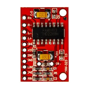 verstärker PAM8403 Decoder-Board verlustfreier Empfängermodul Verstärker-Board Decoder DIY Mini Digital Leistungsverstärker 3 W Doppelspur