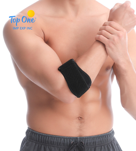 Top One Professional Tennis Codo Brace Soporte Compresión efectiva Gimnasio Deportes Brazo Codera Manga para aliviar el dolor Protección - Product Image 4