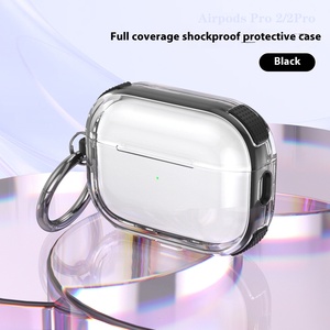 Pour <span class=keywords><strong>Apple</strong></span> pour <span class=keywords><strong>Airpods</strong></span> 3 génération 2 génération <span class=keywords><strong>coque</strong></span> d'écouteur matériau TPU Transparent accessoire souple universel pour tous les modèles - Product Image 5