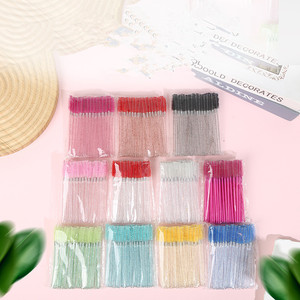 50 Pcs Dùng Một Lần Tái Sử Dụng Mascara Wands Mini Pha Lê Lông Mi Bàn Chải Micro Bàn Chải Lash Mở Rộng Nguồn Cung Cấp Chất Liệu Nylon - Product Image 1
