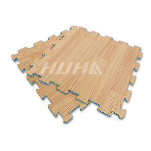 Enfants jouent EVA sol rembourrage Puzzle exercice PVC bois mousse emboîtement tapis carreaux de sol-maison/salle de sport/musée/bibliothèque salon - Product Image 1