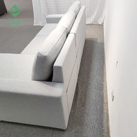Iving room-sofá Seccional de color blanco, cama con almacenamiento para ananada rarawer
