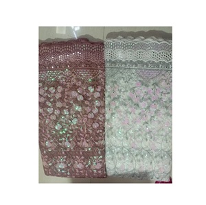 Standard Quality Embroidery Rainbow Sequence <strong>Net</strong> <strong>Fabric</strong> Dress From Indian Exporter and Supplier at <strong>Bulk</strong> Price - Product Image 1