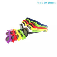 Lunettes 3D polarisées circulairement RealD PET IMAX VR tout-en-un avec écran virtuel de 50 à 80 pouces Rouge Bleu Vert