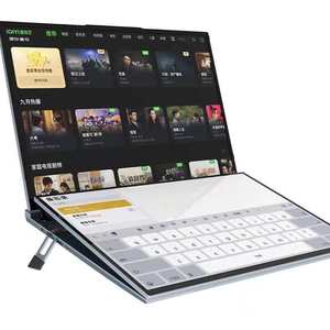 Màn hình kép máy tính xách tay Ultra Slim máy tính 16 "+ 16" Màn hình cảm ứng máy tính xách tay window11 i5 i7 12th 12450H 32GB 2TB giá rẻ nhất chơi game máy tính xách tay - Product Image 1