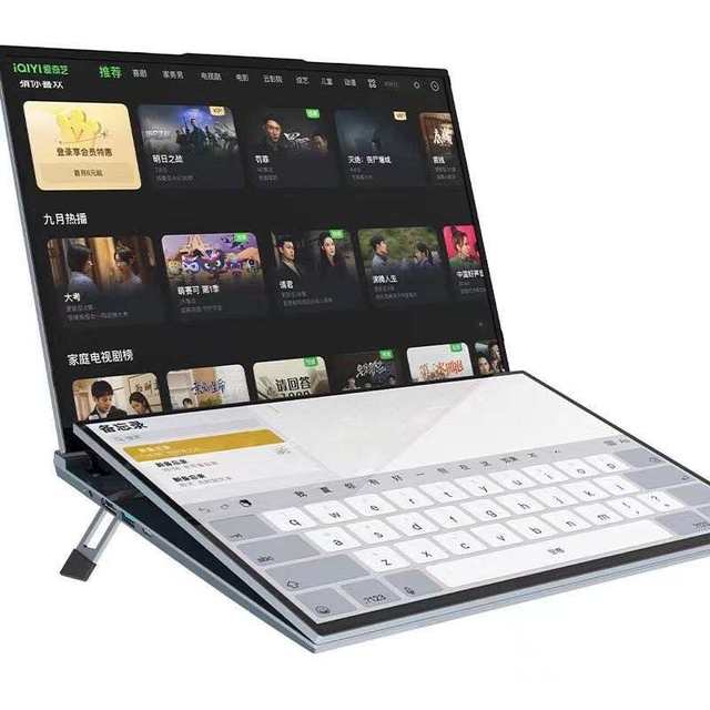 Dual Screen Laptop Ultra Slim Computer 16" +16" Touch Screen Laptop Window11 I5 I7 12th 12450H 16GB 1tb Cheapest Gaming Laptop