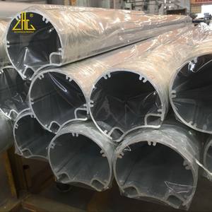 Di vetro Della Parete Divisoria In Alluminio Profili Estrusi di Grandi Dimensioni Personalizzato Piazza Industriale Profilo In Alluminio 6061 6082 6063 - Product Image 3