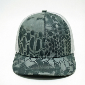 Gorra Trucker con Estampado de Camuflaje, Gorra de Malla de 6 Paneles Personalizada, Gorras de Pesca Bordadas, Gorra de Béisbol, Gorro para Actividades al Aire Libre - Product Image 1