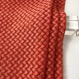 수확 공상 니트 면 우연한 복장 및 정상 착용을 위한 폴리에스테 크로셰 뜨개질 레이스 직물